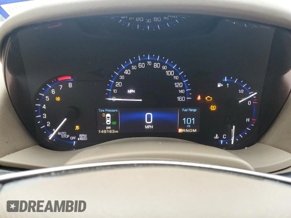 2016 Cadillac ATS Luxury Collection AWD z VIN 1G6AH5SX7G0150902, wystawiony jako Copart lot #47352005 z przebiegiem 149 163 mil mil oraz Szkoda całkowita • Salvage title. Historia ofert i sprzedaży dostępna na DreamBid. Obrazek 9.
