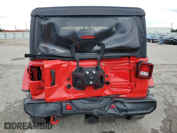 2023 Jeep Wrangler Rubicon с VIN 1C4HJXCG3PW560913, выставлен на аукционе Copart как лот 73080834 с пробегом 25 911 миль миль и Списание • Salvage title. История ставок и продаж доступна на DreamBid. Изображение 6.