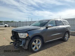 2012 Dodge Durango Citadel with VIN 1C4RDJEG8CC193265, listed as a Copart auction lot 57252045 with 109,199 mi miles and Salvage title. Bid and sale history available at DreamBid. Image 1.