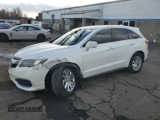 2016 Acura RDX Tech Pkg with VIN 5J8TB4H57GL003941, listed as a Copart auction lot 43747995 with 164,716 mi miles and Salvage Title. Bid and sale history available at carsss.com. Image 1.