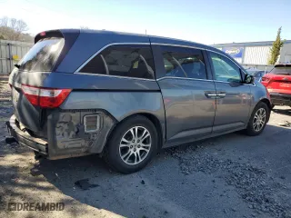 2012 Honda Odyssey EX-L with VIN 5FNRL5H62CB015738, listed as a Copart auction lot 47268455 with 150,924 mi miles and Salvage Title. Bid and sale history available at carsss.com. Image 3.