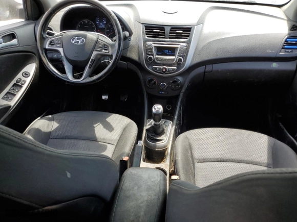2016 Hyundai Accent Sport with VIN KMHCU5AE5GU244458, listed as a Copart auction lot 53990295 with 206,219 mi miles and Clean Title. Bid and sale history available at carsss.com. Image 8.