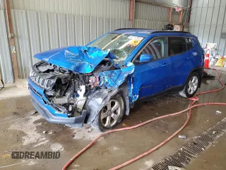 2020 Jeep Compass Latitude with VIN 3C4NJDBBXLT143215, listed as a Copart auction lot 60792385 with Not provided miles and Salvage title. Bid and sale history available at DreamBid. Image 1.