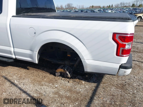 2019 Ford F-150 XL with VIN 1FTFX1E5XKKD17372, listed as a IAAI auction lot 41784569 with 208,528 mi miles. Bid and sale history available at carsss.com. Image 6.