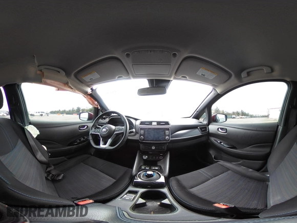 2022 Nissan LEAF SV Plus with VIN 1N4BZ1CV1NC563565, listed as a IAAI auction lot 41793070 with 32,398 mi miles and . Bid and sale history available at DreamBid. Image 18.