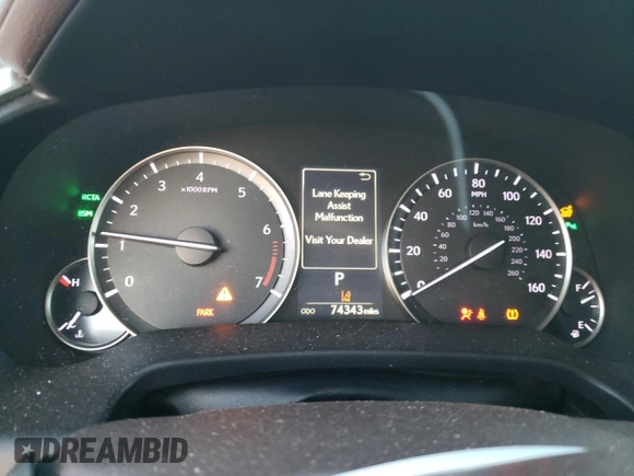 2017 Lexus RX with VIN JTJBZMCA6H2024584, listed as a Copart auction lot 66682112 with 74,343 mi miles. Bid and sale history available at carsss.com. Image 9.