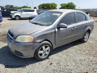 2007 Chevrolet Aveo LT z VIN KL1TG56607B053675, wystawiony jako Copart lot #58504415 z przebiegiem 214 019 mil mil oraz Szkoda całkowita • Salvage title. Historia ofert i sprzedaży dostępna na DreamBid. Obrazek 1.