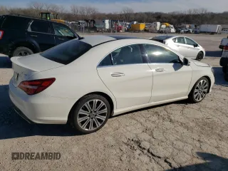 2017 Mercedes-Benz CLA 250 with VIN WDDSJ4GB2HN497092, listed as a Copart auction lot 41401744 with 84,083 mi miles and . Bid and sale history available at DreamBid. Image 3.