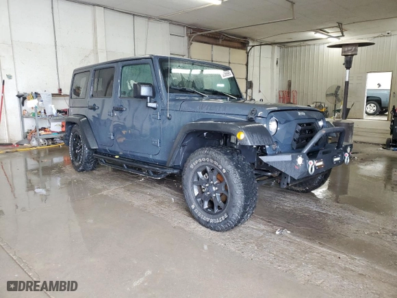2017 Jeep Wrangler Unlimited Sport with VIN 1C4BJWDG7HL539287, listed as a Copart auction lot 52366995 with 70,782 mi miles and Salvage Title. Bid and sale history available at carsss.com. Image 4.