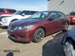 2014 Honda Accord LX z VIN 1HGCR2F3XEA035096, wystawiony jako Copart lot #54201375 z przebiegiem 80 303 mil mil oraz Nie do naprawy • Non repairable. Historia ofert i sprzedaży dostępna na DreamBid. Obrazek 1.