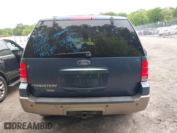 2004 Ford Expedition Eddie Bauer with VIN 1FMPU18L44LB32895, listed as a IAAI auction lot 42329514 with 283,718 mi miles and . Bid and sale history available at DreamBid. Image 16.