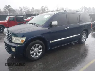 2007 Infiniti QX56 with VIN 5N3AA08C07N806341, listed as a IAAI auction lot 41743595 with 135,577 mi miles. Bid and sale history available at carsss.com. Image 17.