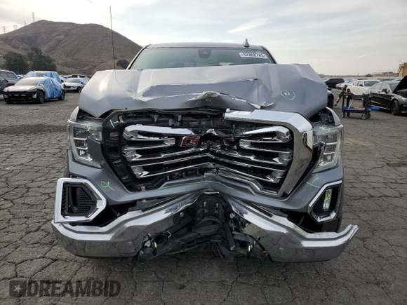 2019 GMC Sierra 1500 with VIN 1GTU8DED2KZ214340, listed as a Copart auction lot 42968745 with 44,313 mi miles and Salvage Title. Bid and sale history available at DreamBid. Image 5.