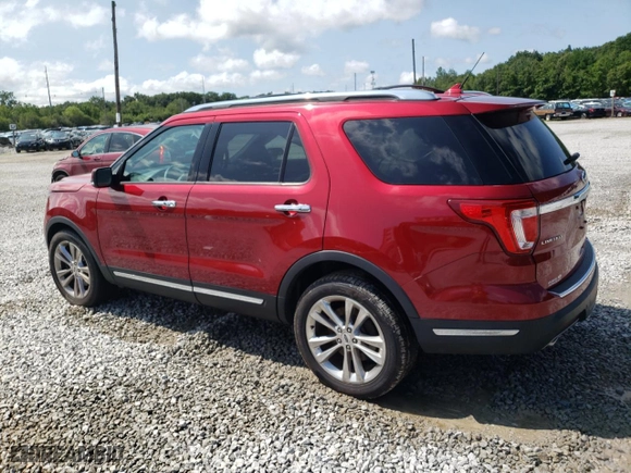 2019 Ford Explorer Limited with VIN 1FM5K8FH2KGA53378, listed as a Copart auction lot 59674923 with 45,772 mi miles. Bid and sale history available at carsss.com. Image 2.