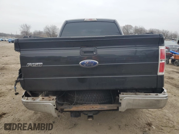 2010 Ford F-150 XL with VIN 1FTFW1E84AFC56332, listed as a Copart auction lot 49137075 with 86,620 mi miles and Salvage Title. Bid and sale history available at carsss.com. Image 6.
