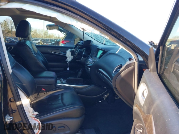 2015 Infiniti QX60 with VIN 5N1AL0MN6FC544720, listed as a IAAI auction lot 41335980 with Not Provided miles. Bid and sale history available at carsss.com. Image 5.