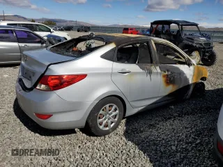 2012 Hyundai Accent GLS with VIN KMHCT4AE7CU197781, listed as a Copart auction lot 48060465 with 0 mi miles and Non Repairable. Bid and sale history available at carsss.com. Image 3.