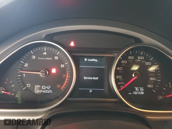2015 Audi Q7 3.0T S line Prestige with VIN WA1DGAFE4FD028434, listed as a Copart auction lot 45690945 with 132,338 mi miles and Salvage Title. Bid and sale history available at carsss.com. Image 9.