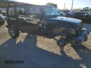 2018 Jeep Wrangler JK Unlimited Sport with VIN 1C4BJWDG7JL924709, listed as a Copart auction lot 42179335 with 78,918 mi miles and Salvage Title. Bid and sale history available at carsss.com. Image 4.