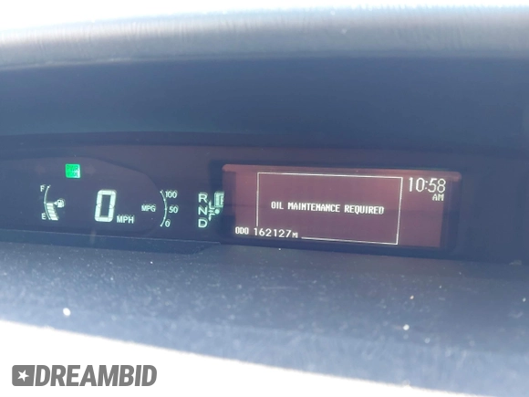 2011 Toyota Prius I with VIN JTDKN3DU3B0319954, listed as a IAAI auction lot 41367940 with 162,127 mi miles and . Bid and sale history available at DreamBid. Image 7.