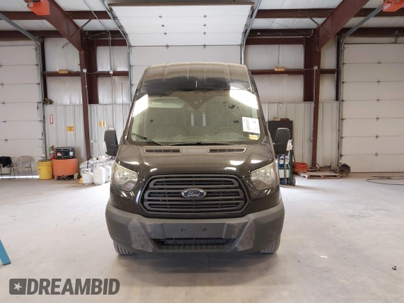 2017 Ford Transit with VIN 1FTYR2XM3HKB16161, listed as a IAAI auction lot 42033257 with 158,413 mi miles. Bid and sale history available at carsss.com. Image 12.