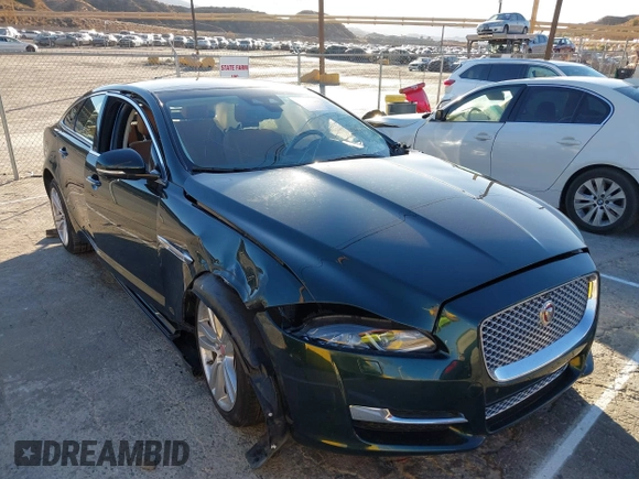 2019 Jaguar XJ Portfolio with VIN SAJWA2G70K8W18172, listed as a IAAI auction lot 41301895 with 13,037 mi miles and . Bid and sale history available at DreamBid. Image 1.