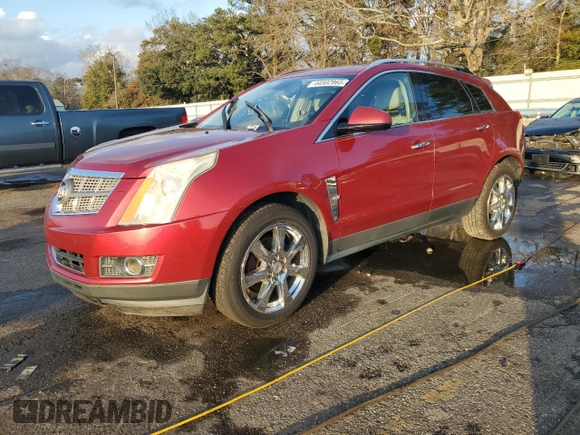 2011 Cadillac SRX Premium Collection with VIN 3GYFNCEY9BS640709, listed as a Copart auction lot 44502965 with 122,830 mi miles and Salvage Title. Bid and sale history available at carsss.com. Image 1.
