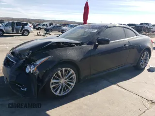 2013 Infiniti G37 Convertible with VIN JN1CV6FE6DM770662, listed as a Copart auction lot 88287645 with Not Provided miles and Salvage Title. Bid and sale history available at carsss.com. Image 1.