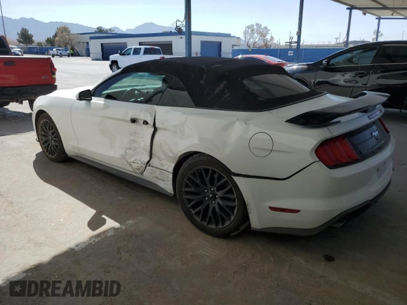 2018 Ford Mustang EcoBoost Premium with VIN 1FATP8UH7J5155193, listed as a Copart auction lot 51280155 with 78,629 mi miles and Salvage Title. Bid and sale history available at carsss.com. Image 2.