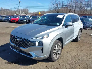 2023 Hyundai Santa Fe Calligraphy with VIN 5NMS5DAL7PH624396, listed as a IAAI auction lot 41747848 with 13,734 mi miles. Bid and sale history available at carsss.com. Image 21.