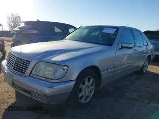 1996 Mercedes-Benz S 320 with VIN WDBGA32E9TA307279, listed as a IAAI auction lot 41631747 with 189,048 mi miles and . Bid and sale history available at DreamBid. Image 18.