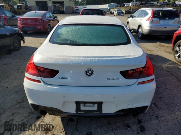 2018 BMW 6 Series 640i xDrive with VIN WBA6D2C57JGT73351, listed as a Copart auction lot 69949143 with 71,545 mi miles. Bid and sale history available at carsss.com. Image 6.