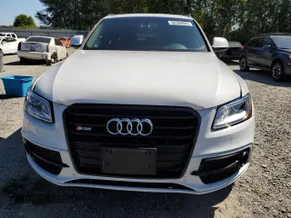 2016 Audi SQ5 Premium Plus with VIN WA1CCAFP6GA018709, listed as a Copart auction lot 66580885 with 101,899 mi miles and Salvage title. Bid and sale history available at DreamBid. Image 5.