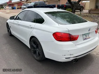 2017 BMW 4 Series 430i with VIN WBA4F7C39HG788632, listed as a Copart auction lot 53349705 with 104,218 mi miles and Clean Title. Bid and sale history available at carsss.com. Image 3.