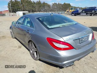 2013 Mercedes-Benz CLS-Class CLS 63 AMG with VIN WDDLJ7EB3DA081210, listed as a IAAI auction lot 41683158 with 61,423 mi miles. Bid and sale history available at carsss.com. Image 3.
