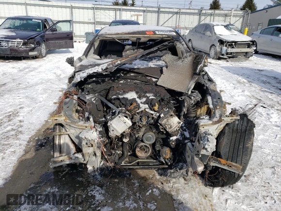 2011 BMW 7 Series 750Li xDrive with VIN WBAKC8C55BC432555, listed as a Copart auction lot 41784645 with 0 mi miles and Salvage Title. Bid and sale history available at carsss.com. Image 5.