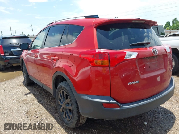 2014 Toyota RAV4 LE with VIN JTMZFREV2EJ000467, listed as a IAAI auction lot 42616792 with 244,275 mi miles and . Bid and sale history available at DreamBid. Image 3.
