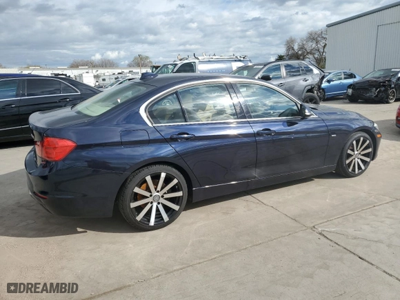 2013 BMW 3 Series 328i with VIN WBA3C1G5XDNN94050, listed as a Copart auction lot 48167755 with 147,388 mi miles and Clean Title. Bid and sale history available at carsss.com. Image 3.