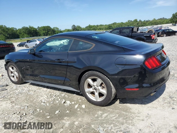 2017 Ford Mustang V6 with VIN 1FA6P8AM2H5353320, listed as a Copart auction lot 57713965 with 65,073 mi miles and Salvage title. Bid and sale history available at DreamBid. Image 2.