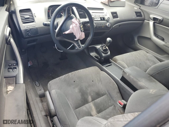 2008 Honda Civic Cpe EX with VIN 2HGFG11808H508249, listed as a Copart auction lot 54180604 with 217,182 mi miles and Non Repairable. Bid and sale history available at carsss.com. Image 8.
