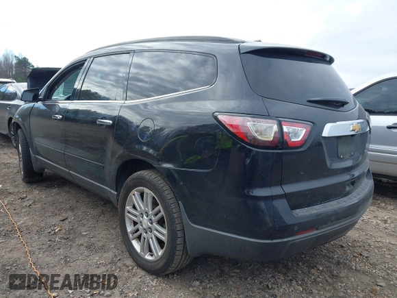 2015 Chevrolet Traverse LT with VIN 1GNKRGKD2FJ139676, listed as a IAAI auction lot 41353166 with 150,149 mi miles. Bid and sale history available at carsss.com. Image 3.