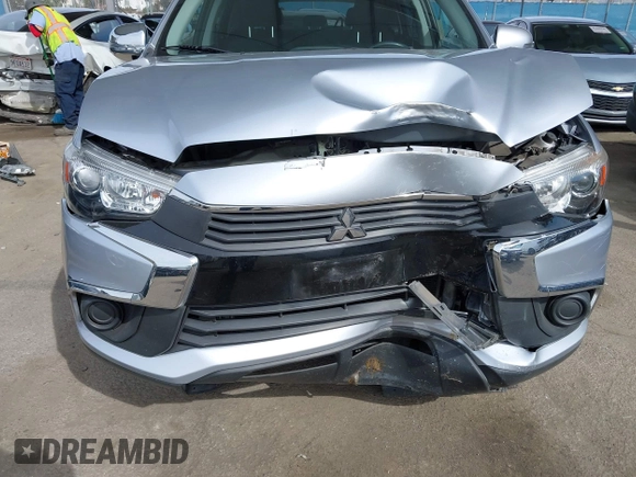2016 Mitsubishi Outlander Sport 2.0 ES with VIN JA4AP3AUXGZ049077, listed as a IAAI auction lot 41679521 with 93,027 mi miles. Bid and sale history available at carsss.com. Image 6.