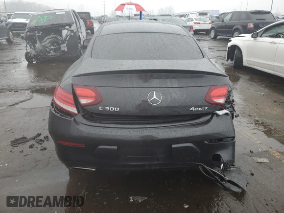 2019 Mercedes-Benz C 300 with VIN WDDWJ8EB4KF931378, listed as a Copart auction lot 80701354 with 49,780 mi miles and Salvage Title. Bid and sale history available at DreamBid. Image 6.