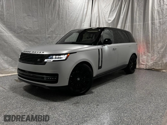 2023 Land Rover Range Rover with VIN SALK1BE77PA033825, listed as a Copart auction lot 56371645 with 16,581 mi miles and Clean Title. Bid and sale history available at DreamBid. Image 2.