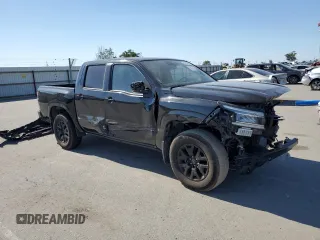 2023 Nissan Frontier SV with VIN 1N6ED1EK6PN614006, listed as a Copart auction lot 64883364 with 14,500 mi miles and Salvage Title. Bid and sale history available at carsss.com. Image 4.