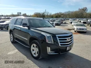 2018 Cadillac Escalade Luxury with VIN 1GYS3BKJXJR348574, listed as a Copart auction lot 81994574 with 143,867 mi miles and Salvage title. Bid and sale history available at DreamBid. Image 12.