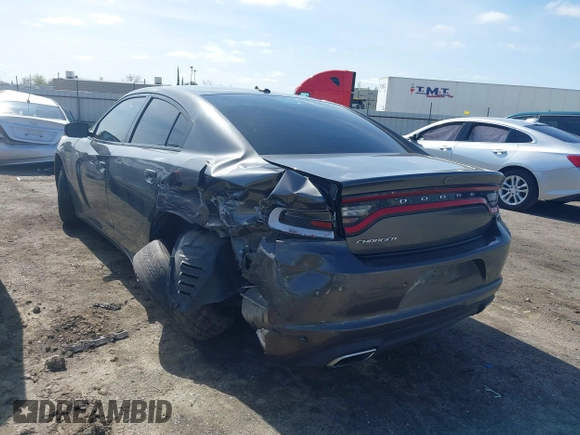 2020 Dodge Charger SXT with VIN 2C3CDXBG1LH211605, listed as a IAAI auction lot 41842090 with 95,256 mi miles. Bid and sale history available at carsss.com. Image 3.