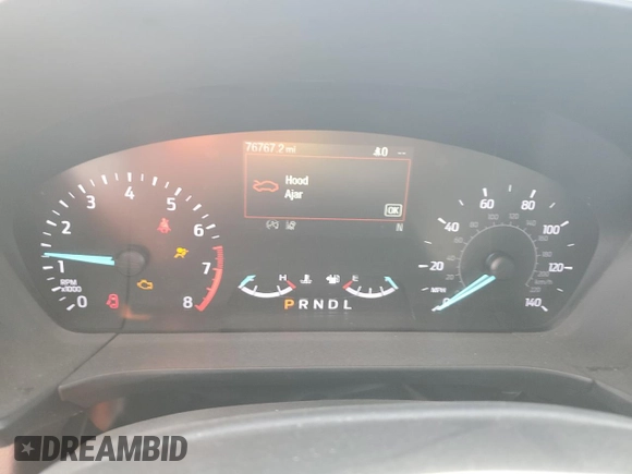 2021 Ford Escape S with VIN 1FMCU9F66MUA26257, listed as a Copart auction lot 51043715 with 76,767 mi miles and Salvage Title. Bid and sale history available at DreamBid. Image 9.