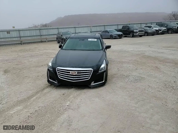 2018 Cadillac CTS Sedan Luxury RWD with VIN 1G6AR5SXXJ0112049, listed as a Copart auction lot 87385454 with 104,608 mi miles and Salvage Title. Bid and sale history available at carsss.com. Image 11.