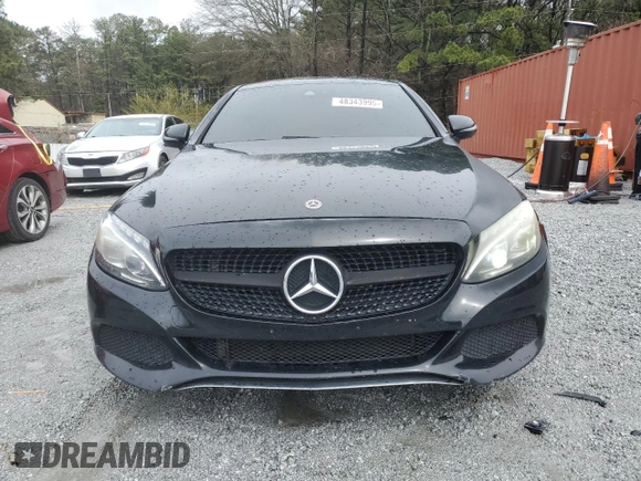 2018 Mercedes-Benz C 300 with VIN WDDWJ4JB8JF669393, listed as a Copart auction lot 48343995 with 119,255 mi miles and Clean Title. Bid and sale history available at carsss.com. Image 5.